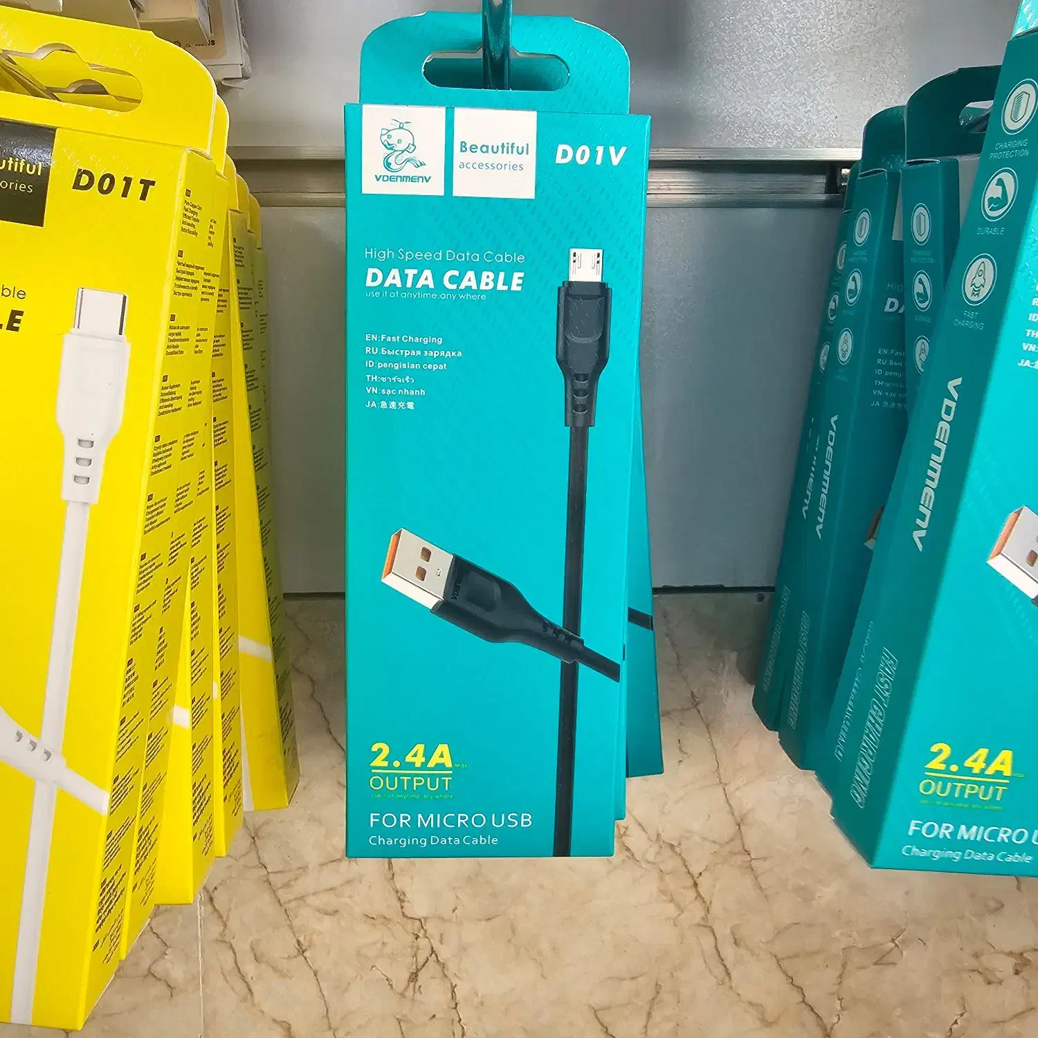 کابل شارژر USBبهUSB-C تایپ سی دنمن مدل D01T|لوازم جانبی موبایل و تبلت|تهران, نعمت‌آباد|دیوار