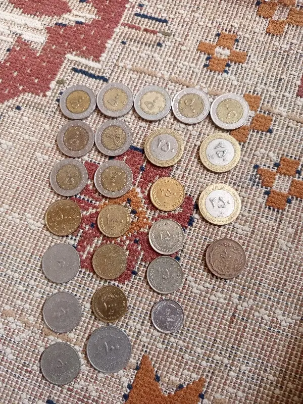 سکه قدیمی|کلکسیون سکه، تمبر، اسکناس|گلپایگان, |دیوار