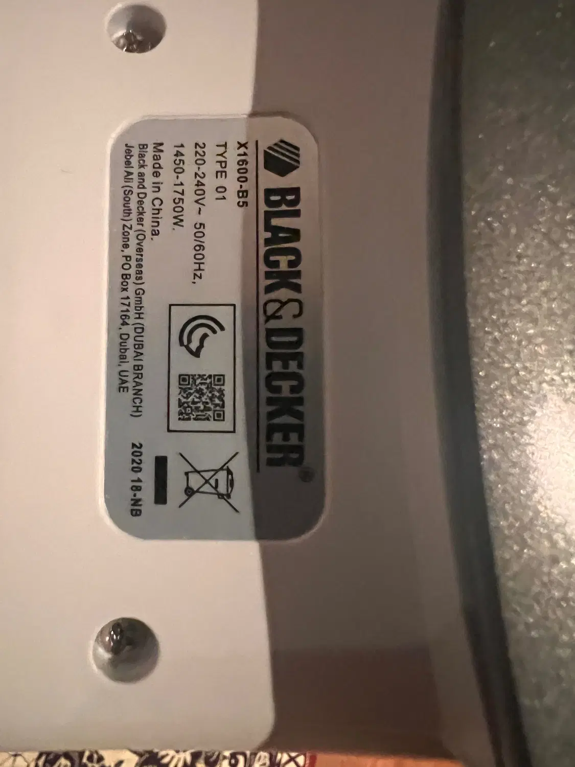 اطو بخار۱۷۵۰ وات بلک اندکر کاملا نو Black&Decker|اتو و لوازم اتو|تهران, زعفرانیه|دیوار