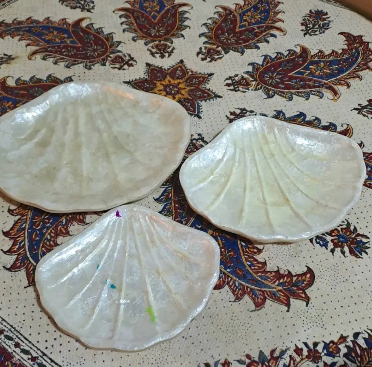 سرویس پیش دستی سه تکه صدفی|ظروف سرو و پذیرایی|شیراز, گلدشت معالی‌آباد|دیوار