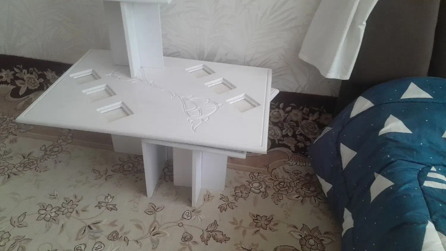 عسلی سفید|مبلمان خانگی و میز عسلی|بروجرد, |دیوار