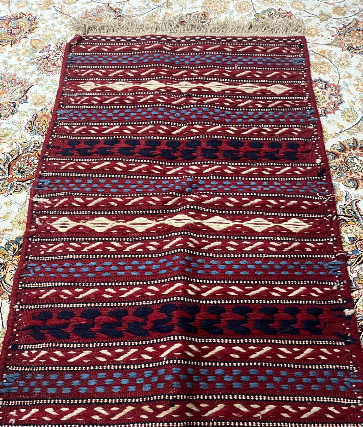 گلیم دستبافت نیم متری مدل کلات|گلیم، جاجیم، گبه|مشهد, احمدآباد|دیوار