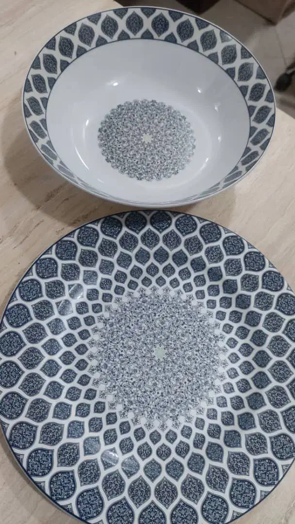 زیر و رو چینی مقصود|ظروف سرو و پذیرایی|مشهد, ده دی|دیوار