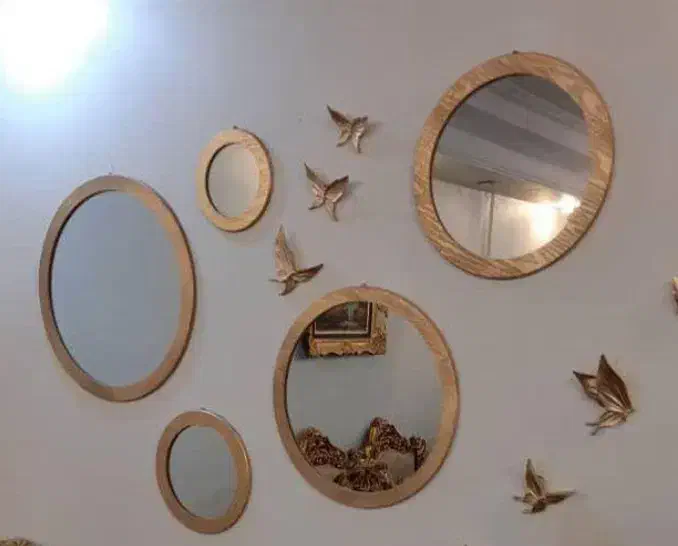 ایینه ۵ تیکه طلایی|آینه|گرمسار, |دیوار