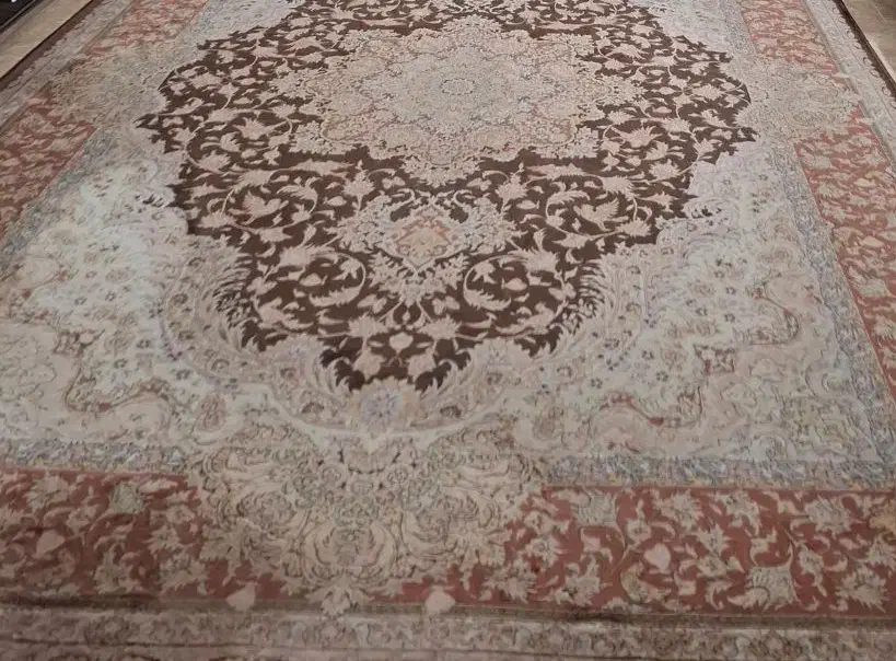 فرش ماشینی طرح ابریشم|فرش|گرمسار, |دیوار