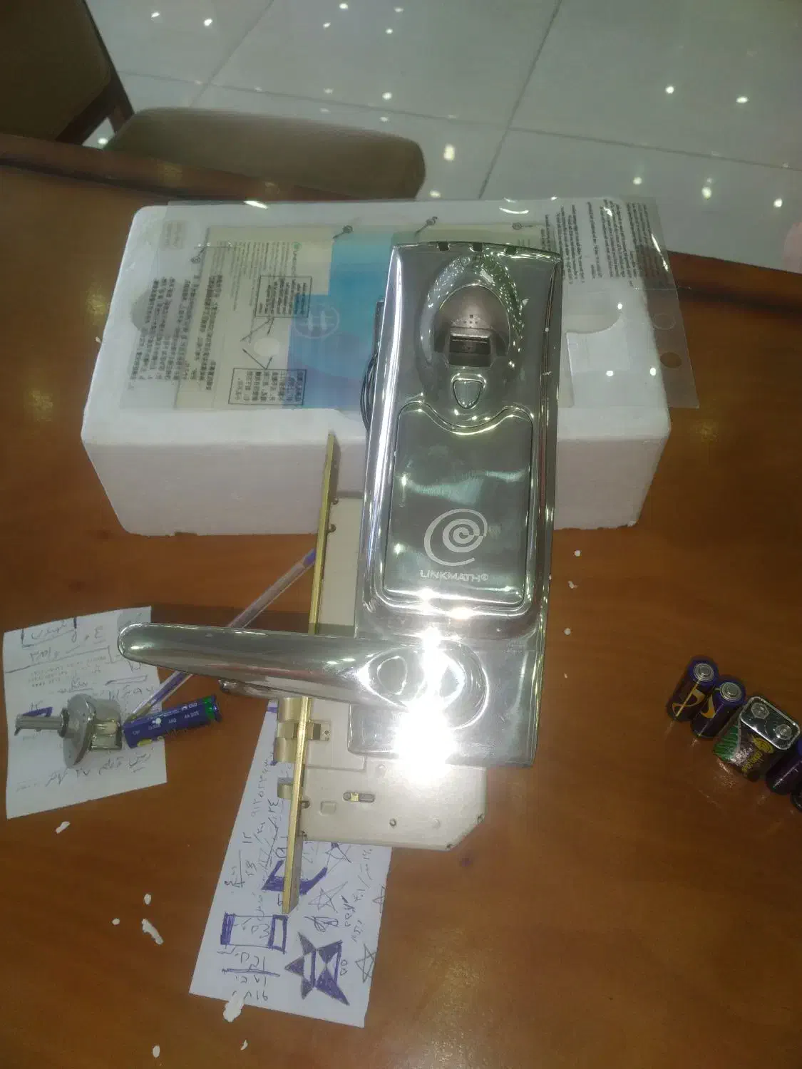 دستگیره درب ضد سرقت با اثر انگشت|مصالح و تجهیزات ساختمان|کرج, فاز ۳ مهرشهر|دیوار