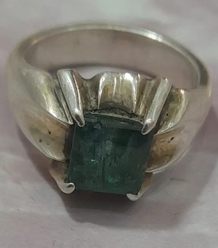 انگشتر فاخر زمرد کلمبیا|جواهرات|بناب, |دیوار