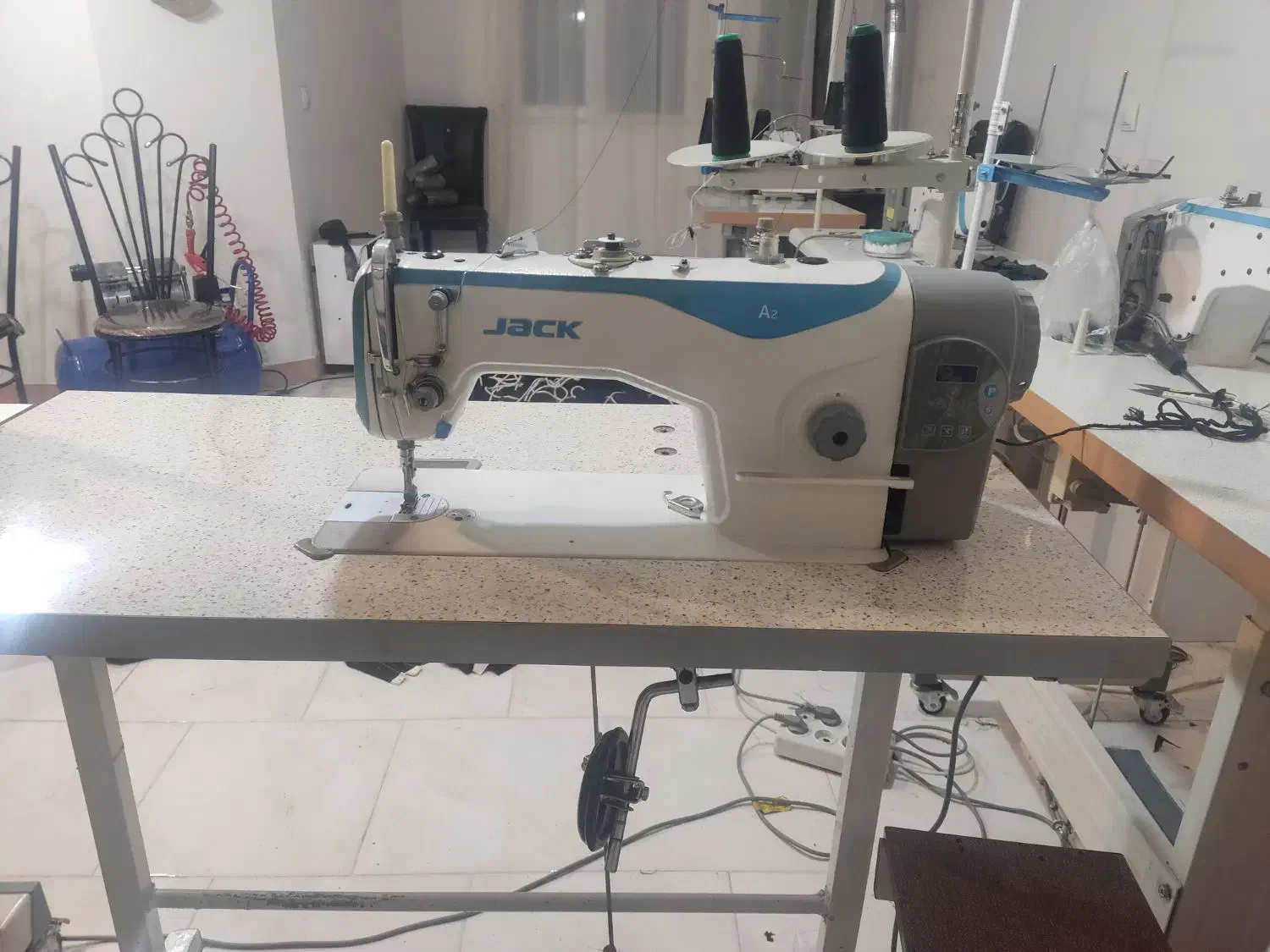 چرخ راسته a2 میاندوز میزمکش|چرخ خیاطی و ریسندگی|نظرآباد, مسکن مهر نظرآباد|دیوار