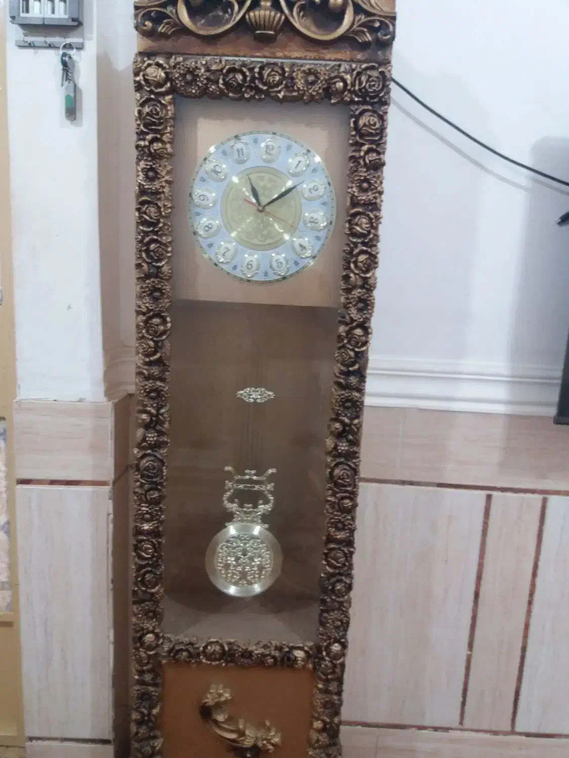 ساعت ایستاده|ساعت دیواری و تزئینی|شوشتر, |دیوار