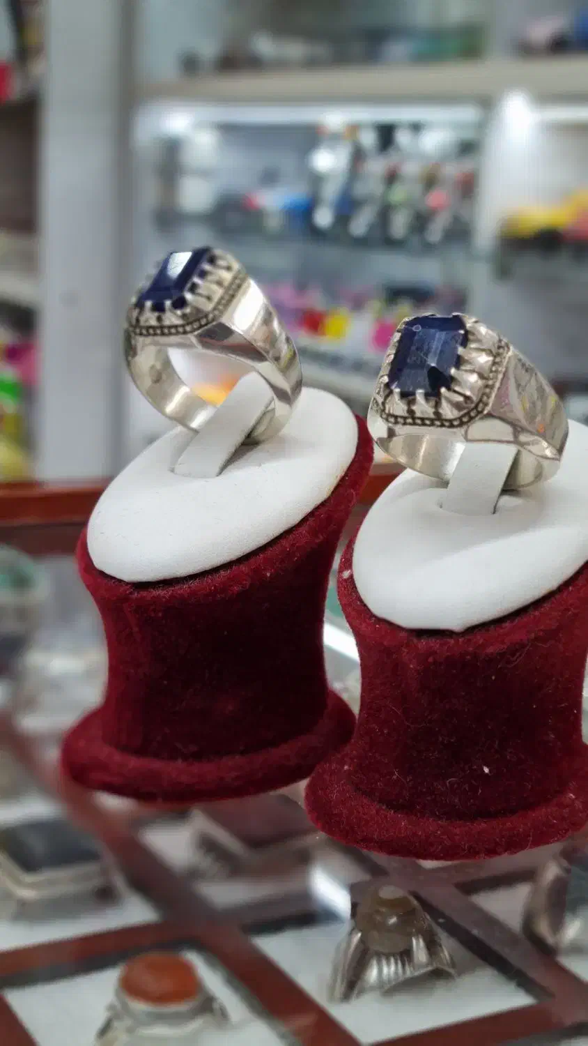 یاقوت کبود رکاب بهرامی|جواهرات|یزد, |دیوار