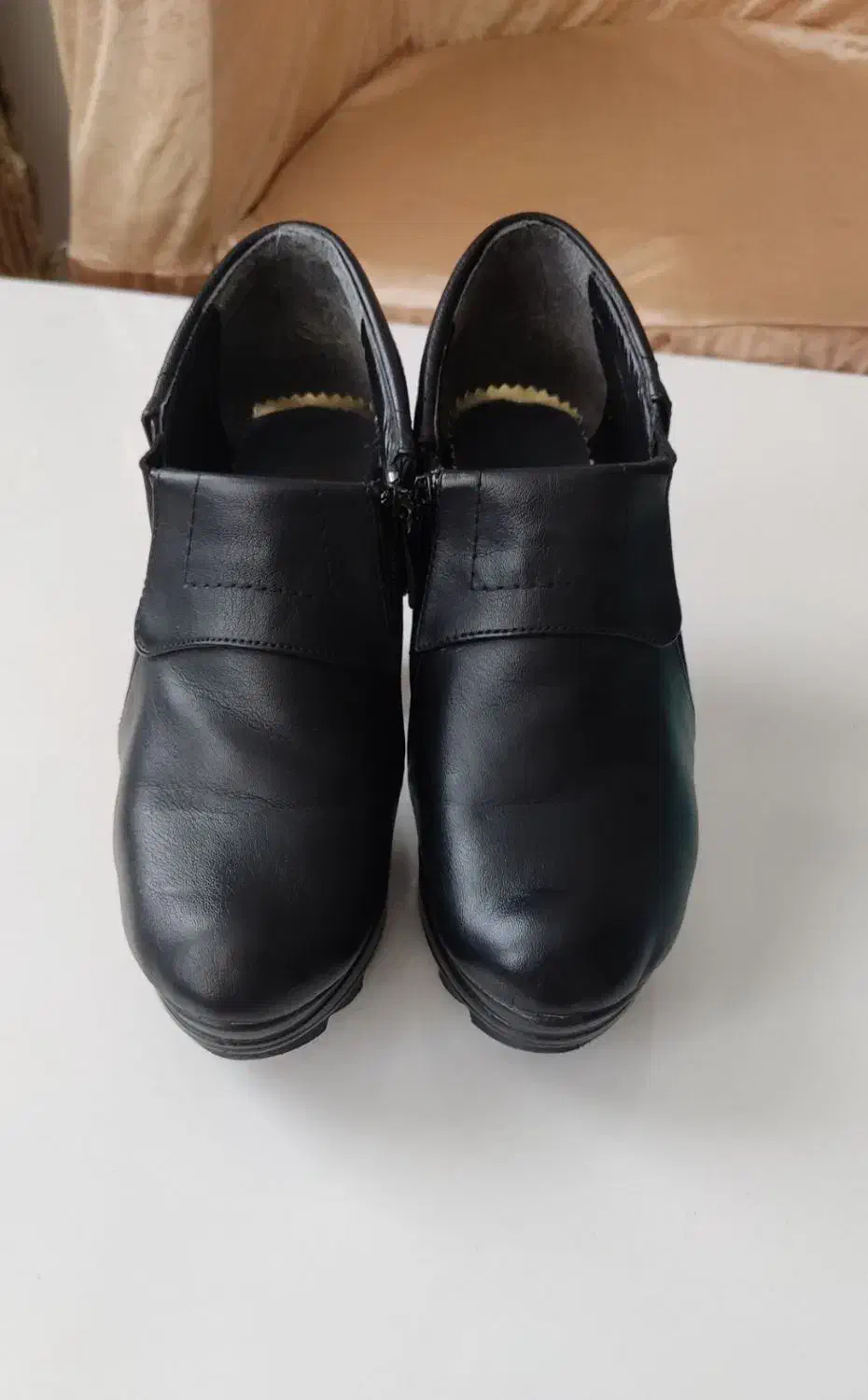 نیم بوت چرم زنانه|کیف، کفش، کمربند|خوی, |دیوار