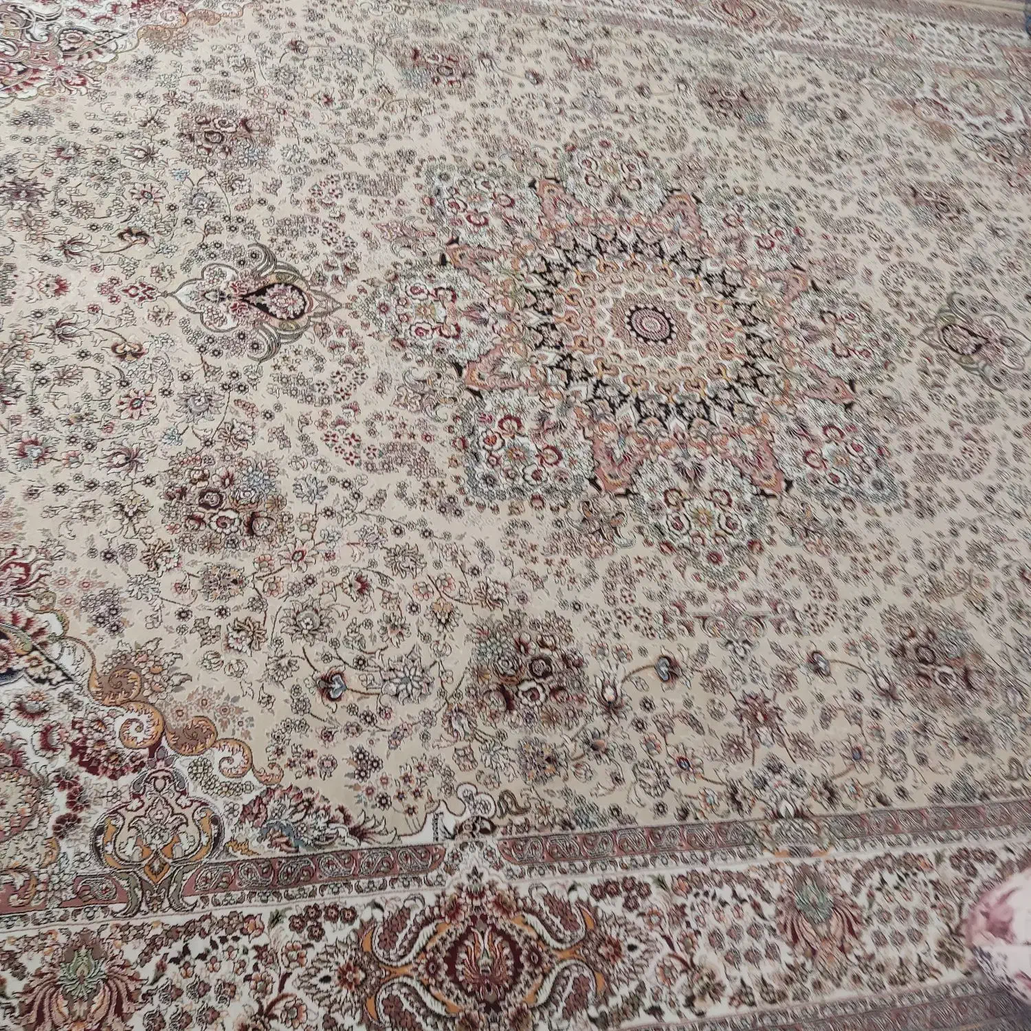 فرش 700شانه اصلی نه متری|فرش|مهاباد (آذربایجان غربی), |دیوار