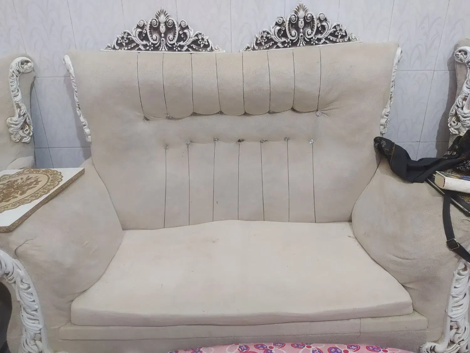 مبل 7نفره در حد نو 1وپونصد|مبلمان خانگی و میز عسلی|سبزوار, باهنر|دیوار