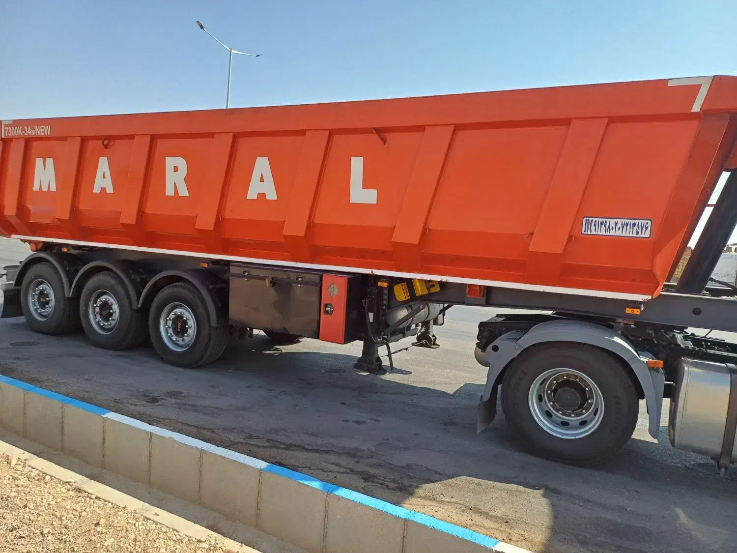 کمپرسی سه محور، نصف جهان ،طرح مارال،|خودرو سنگین|فولادشهر, فولادشهر|دیوار