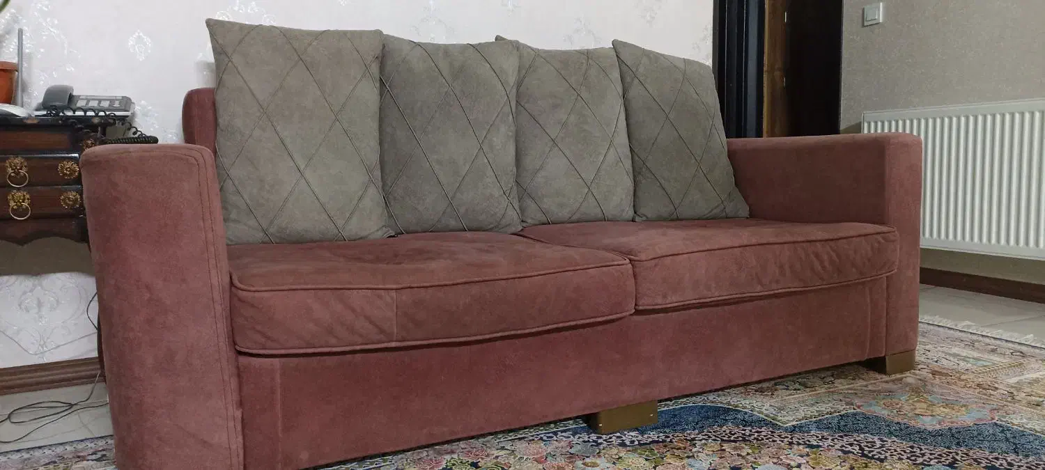 مبل هفت نفره با سه عدد میز|مبلمان خانگی و میز عسلی|مشهد, مقدم|دیوار