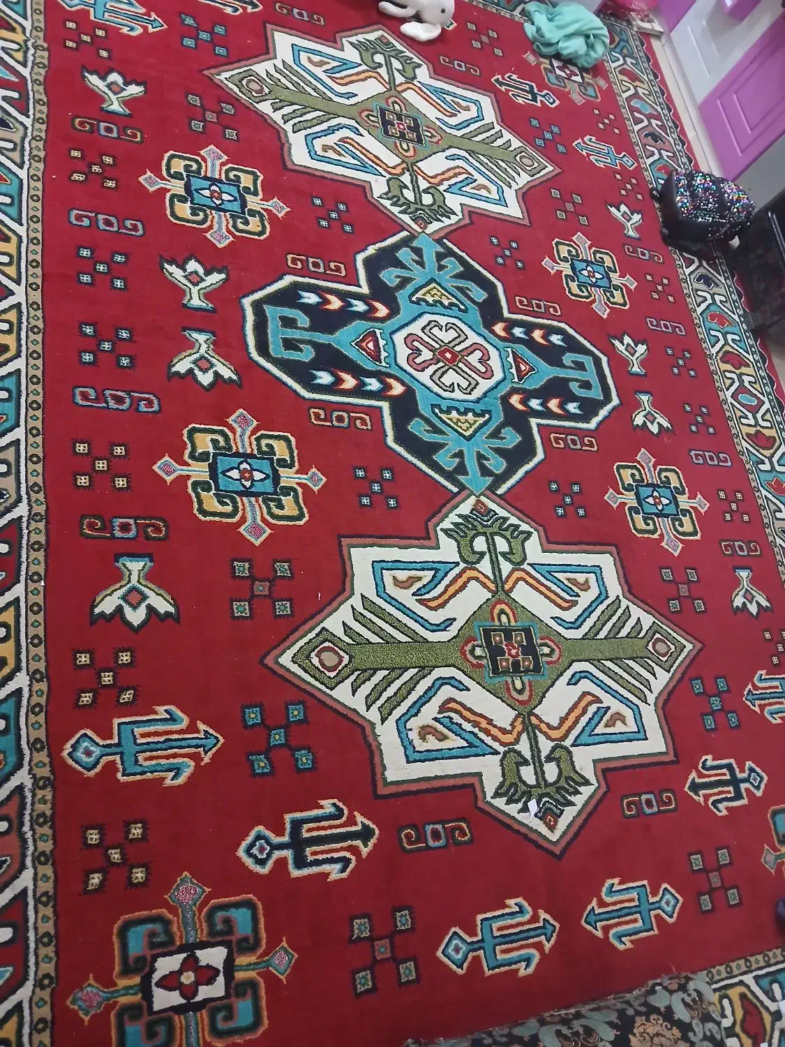 گلیم فرش ۹متری|فرش|گلپایگان, |دیوار