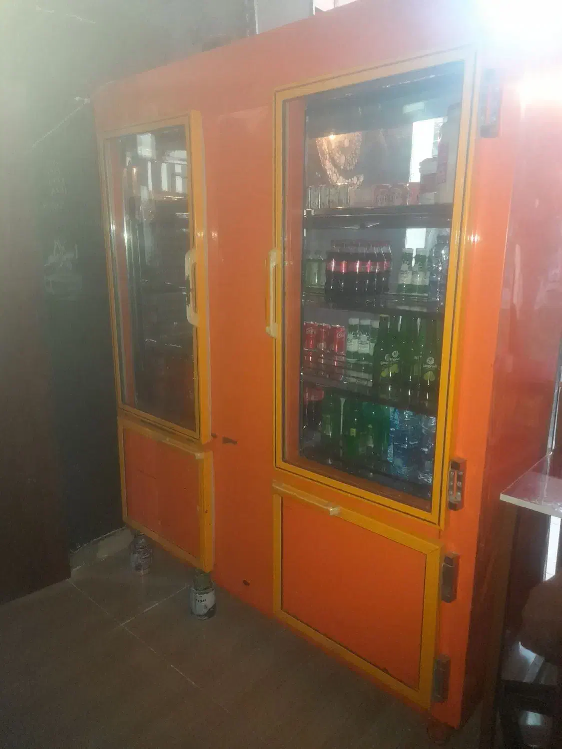 یخچال دوطرف نما بسیار تمیر|یخچال و فریزر|بم, |دیوار