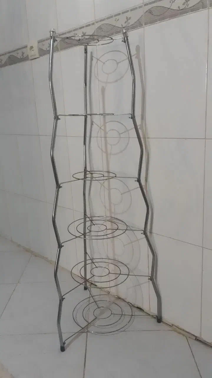 پایه قابلمه وجاسیب زمینی سالم|آب‌چکان و نظم‌دهنده ظروف|تایباد, |دیوار