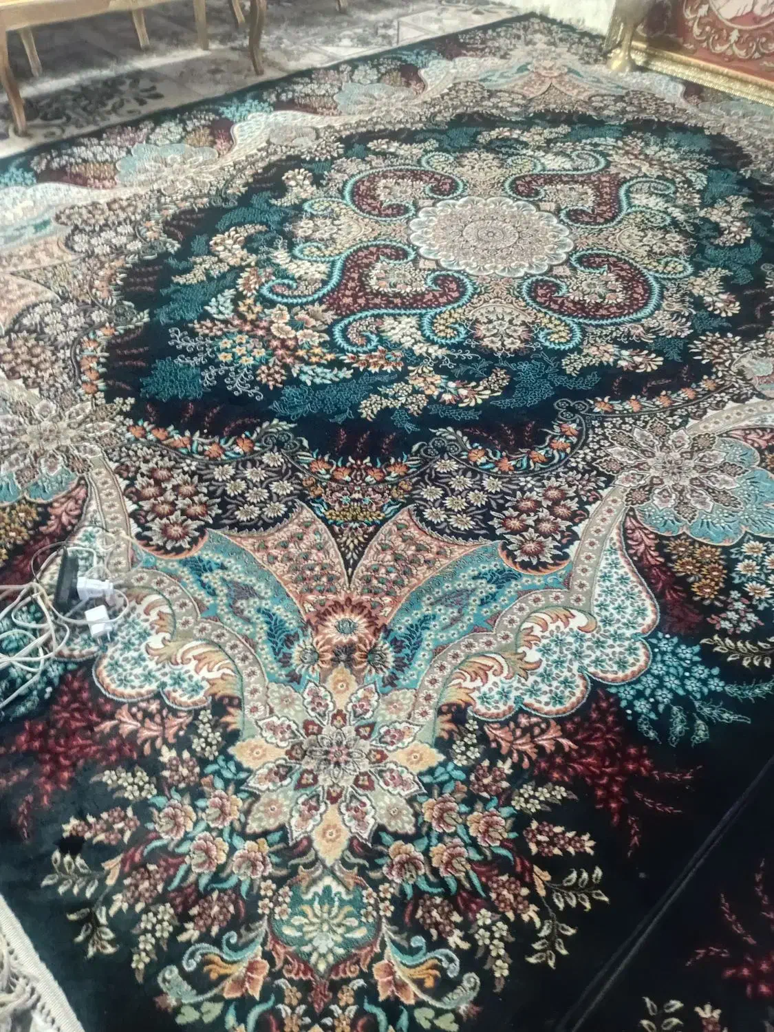 فرش ماشینی مشهد ۱۲متری، ۷۰۰شانه سرمه‌ای|فرش|مشهد, شهرک ابوذر|دیوار