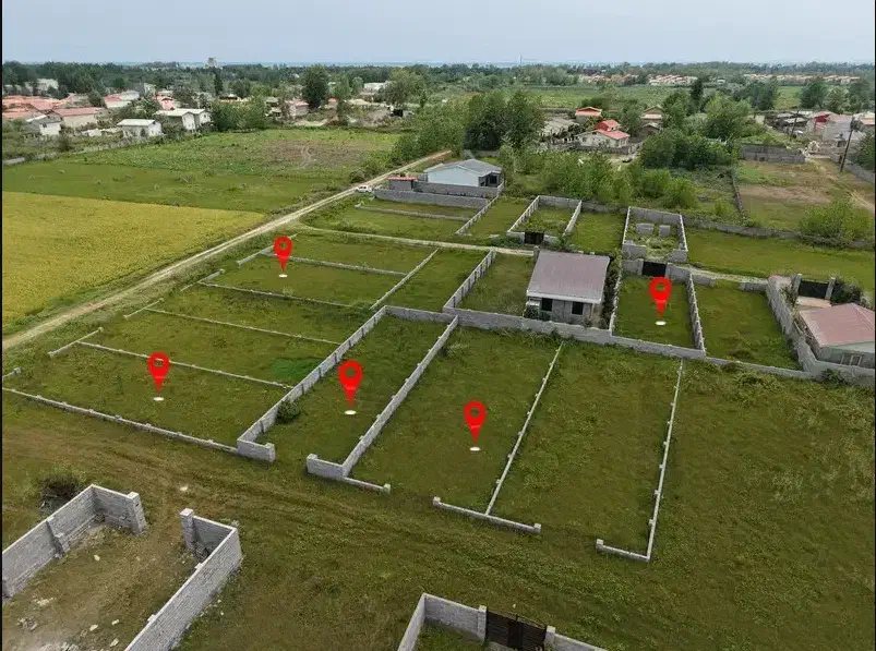 5قواره زمین مسکونی شهرکی بامالکیت ومدارک شسته رفته|فروش زمین و ملک کلنگی|رشت, استادسرا|دیوار