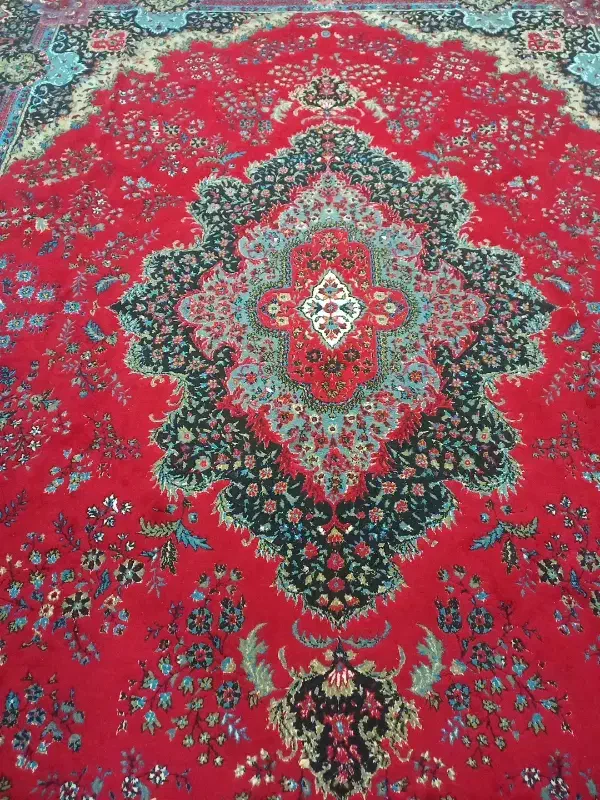 فرش 12متری نو|فرش|دزفول, |دیوار