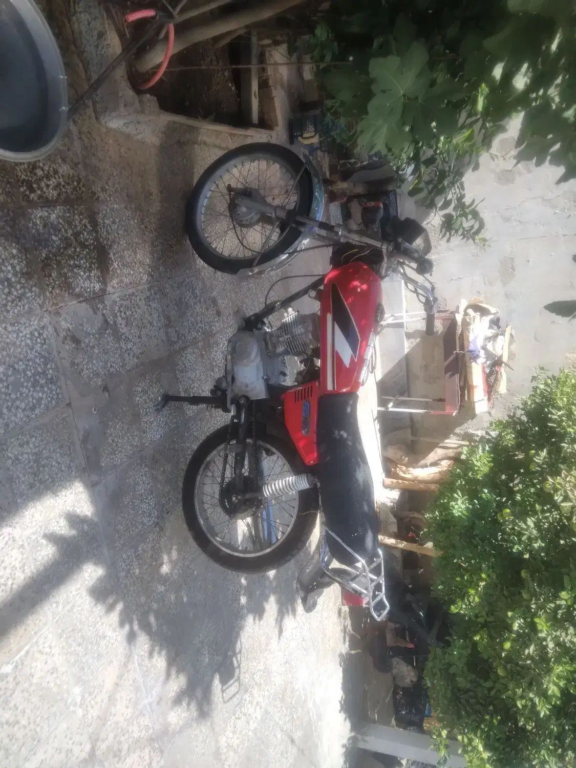 موتور سیکلت آچار نخورده|موتورسیکلت|بولی, |دیوار