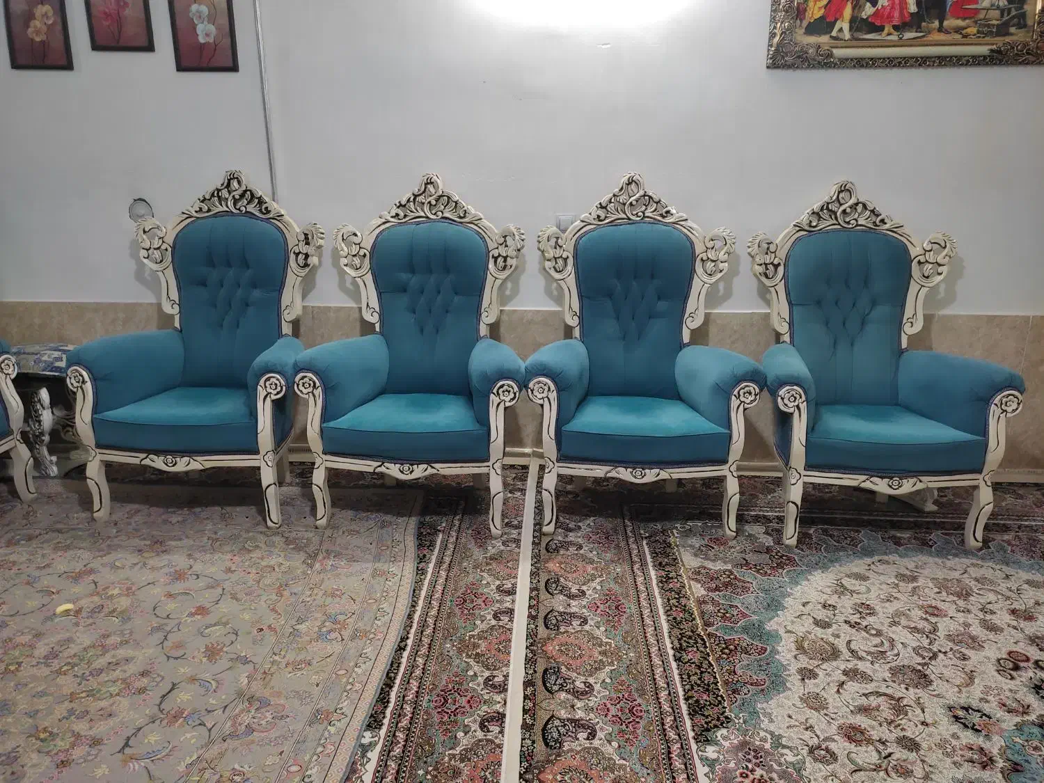 مبل 9نفره درحد نو بسیار تمیز|مبلمان خانگی و میز عسلی|سبزوار, قلعه‌نو دهزار|دیوار