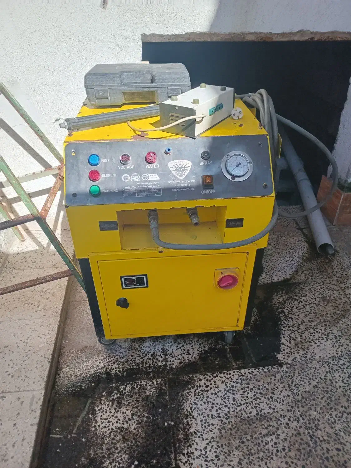 بخارشوراستیم پاور25لیتری|جاروبرقی، جارو شارژی، بخارشو|رشت, منظریه|دیوار