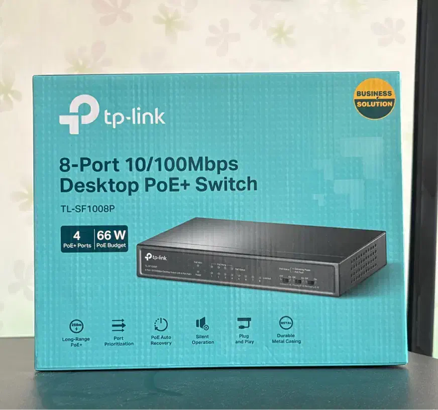 سوئیچ PoE+ هشت پورت TP-Link TL-SF1008P|مودم و تجهیزات شبکه|اردبیل, |دیوار