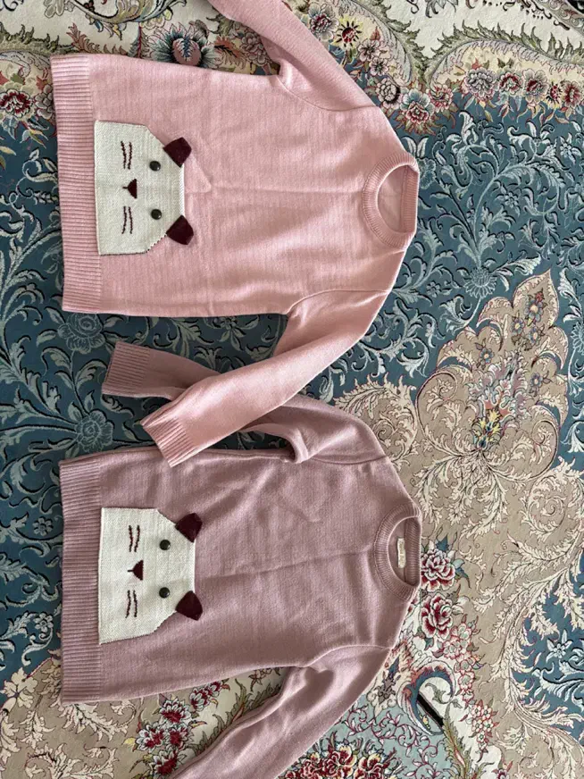 دو عدد ژاله بافت بچگانه|کفش و لباس بچه|نجف‌آباد, ویلاشهر|دیوار