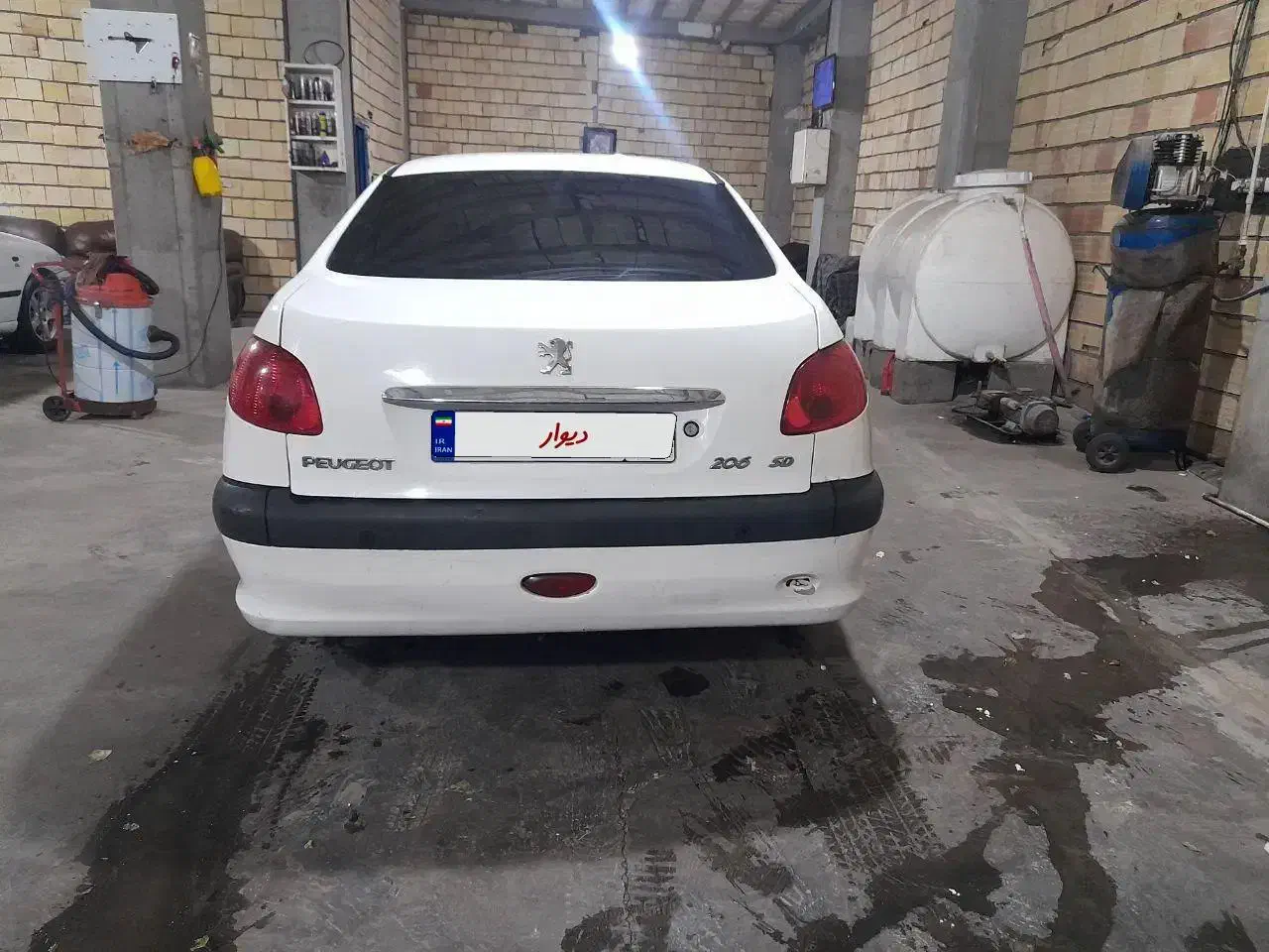 206 SD V8 مدل 94 قیمت مناسب|خودرو سواری و وانت|تهران, صادقیه|دیوار