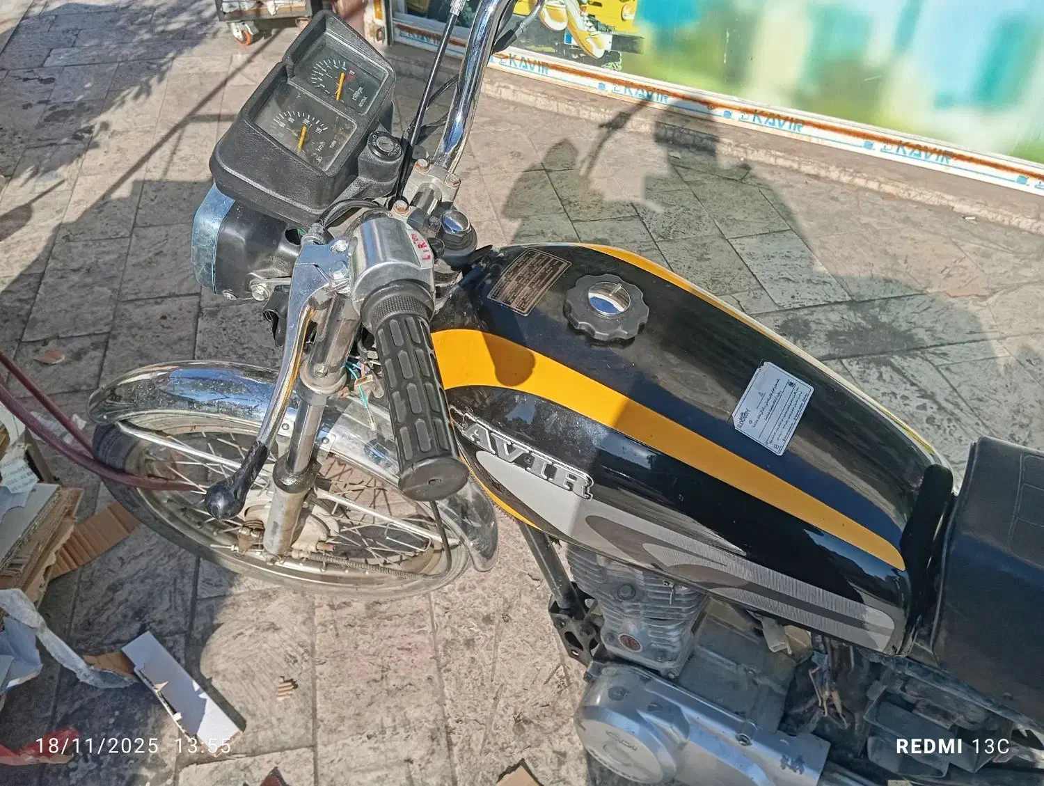 موتور 125 مزایده نو|موتورسیکلت|تهران, شهرک آزادی|دیوار