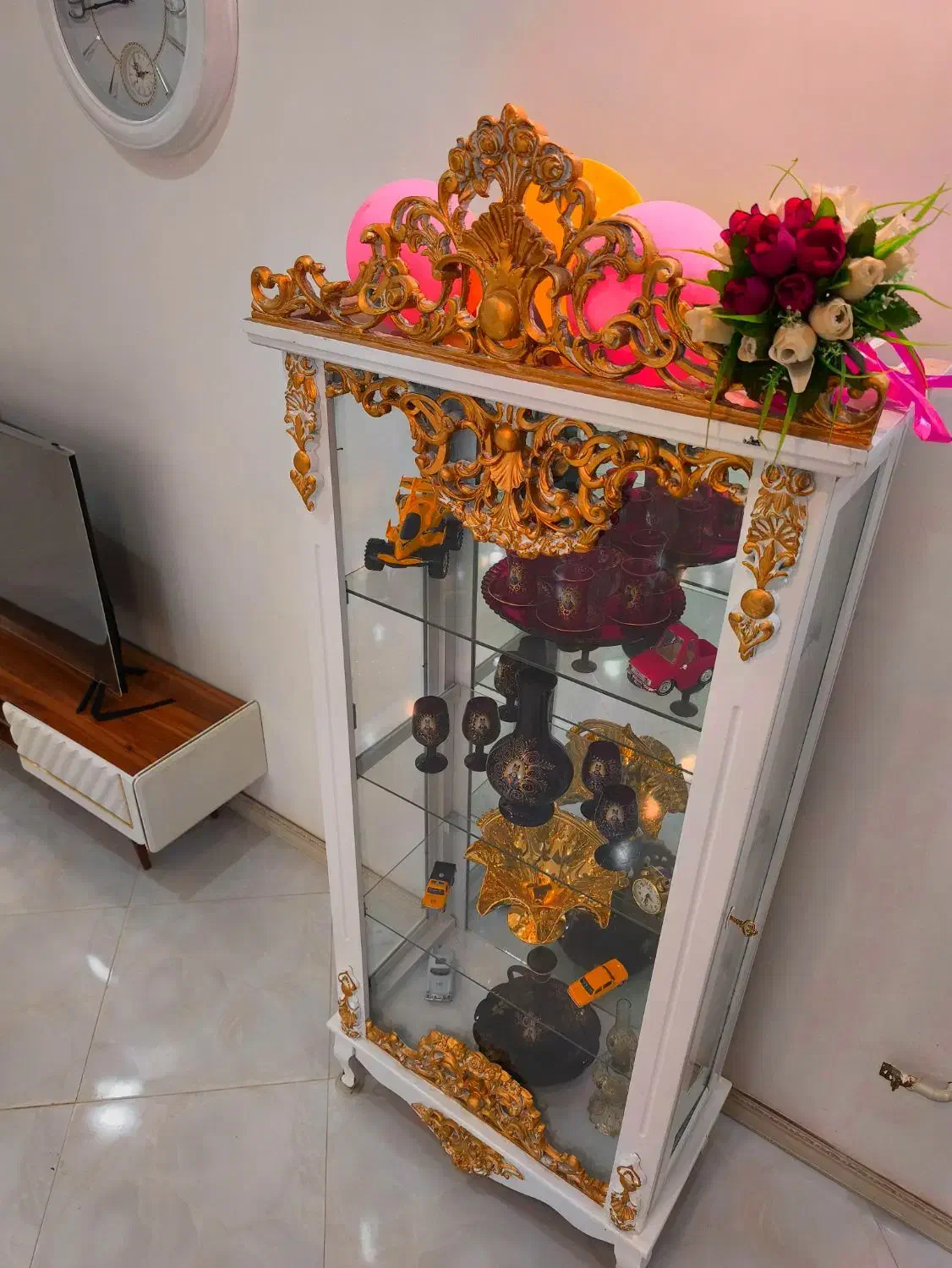 بوفه ی لوکس|بوفه، ویترین، کنسول|قیدار, |دیوار