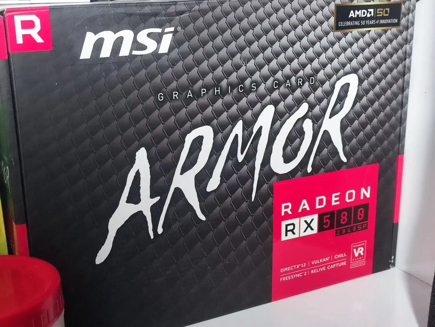 rx580 8gb armor msi|قطعات و لوازم جانبی رایانه|کرج, کوی کارمندان جنوبی|دیوار