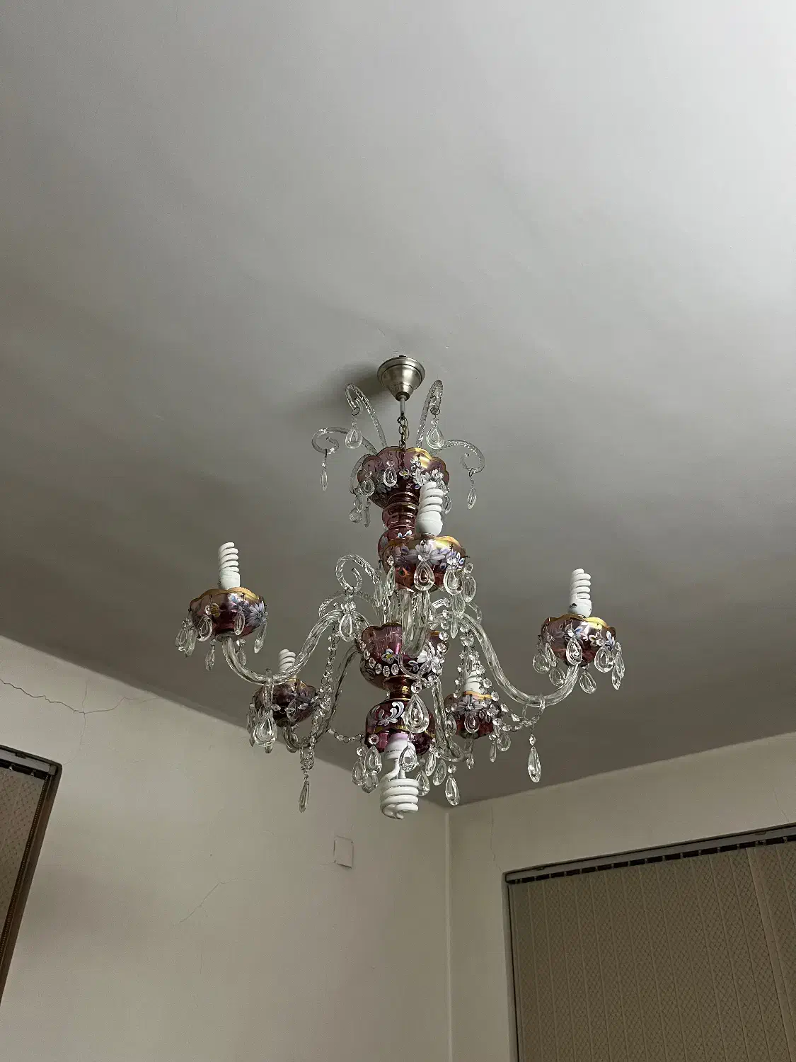 لوستر|لوستر و چراغ آویز|یزد, |دیوار