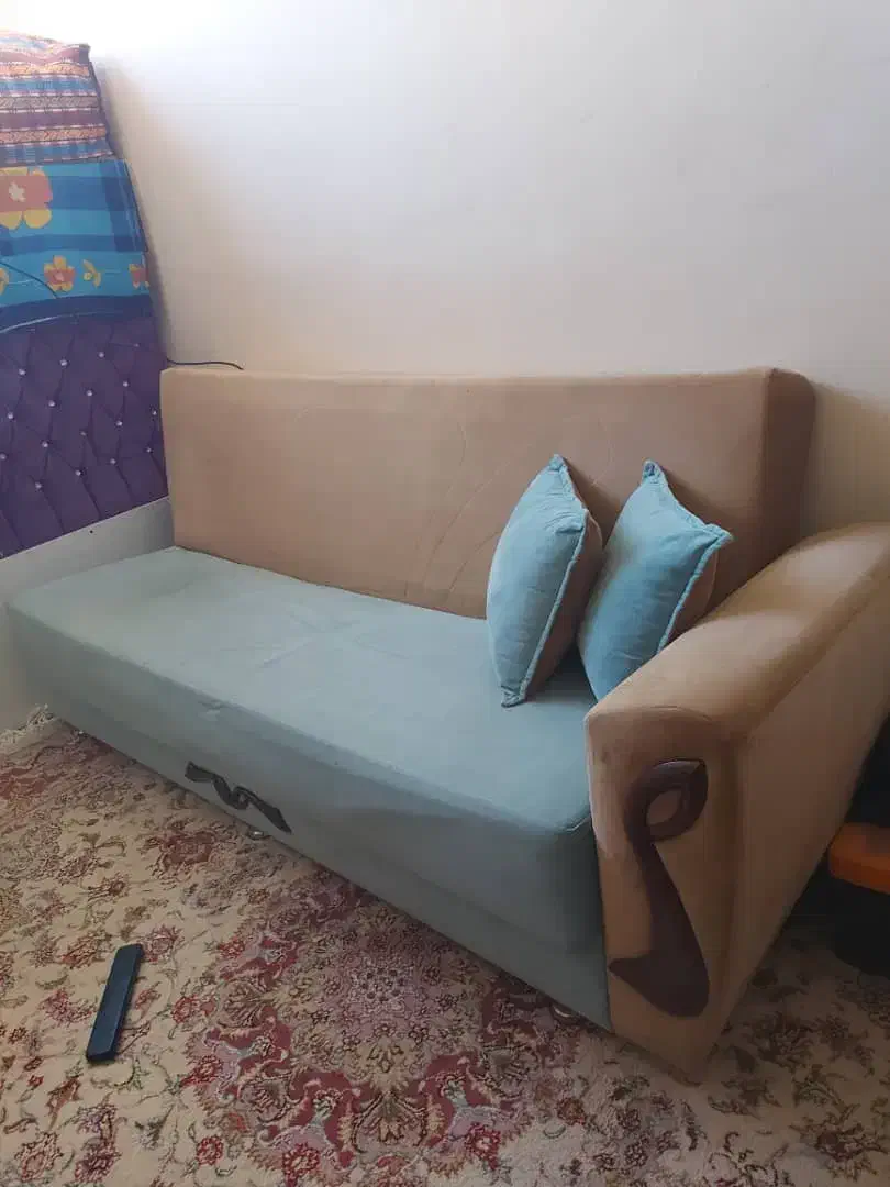 مبل کاناپه تخت شو|مبلمان خانگی و میز عسلی|میاندوآب, |دیوار