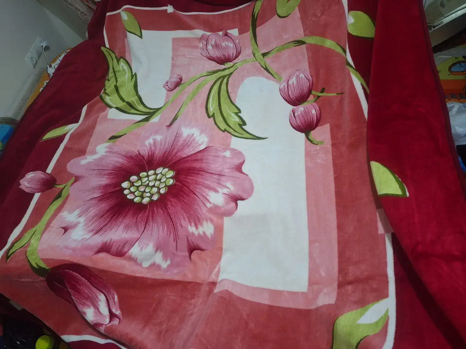 پتوی ۲نفره گلبافت|رختخواب، بالش، پتو|بندر انزلی, امامزاده|دیوار