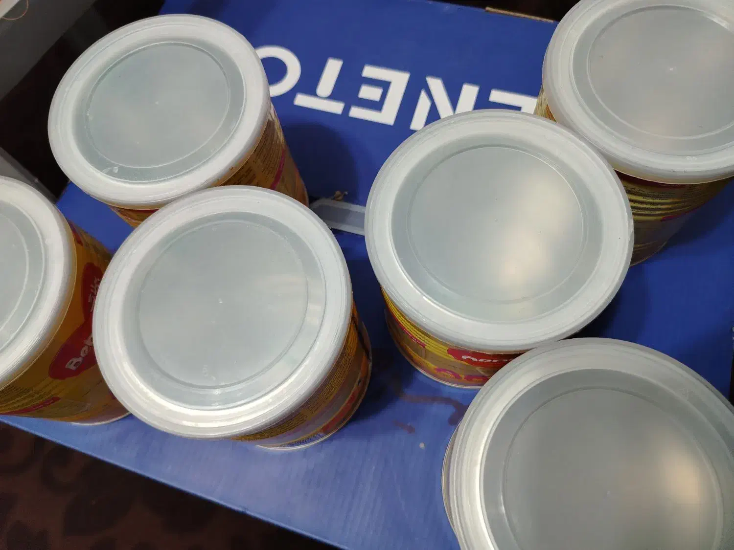 قوطی شیر خشک|ظروف نگهدارنده، پلاستیکی، یک‌بارمصرف|نجف‌آباد, منتظری جنوبی|دیوار