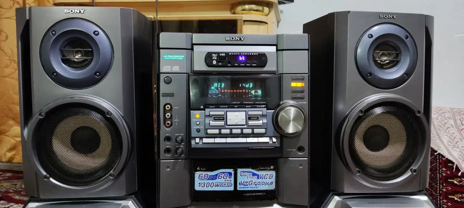 رادیوضبط سونی|سیستم صوتی خانگی|مود, |دیوار