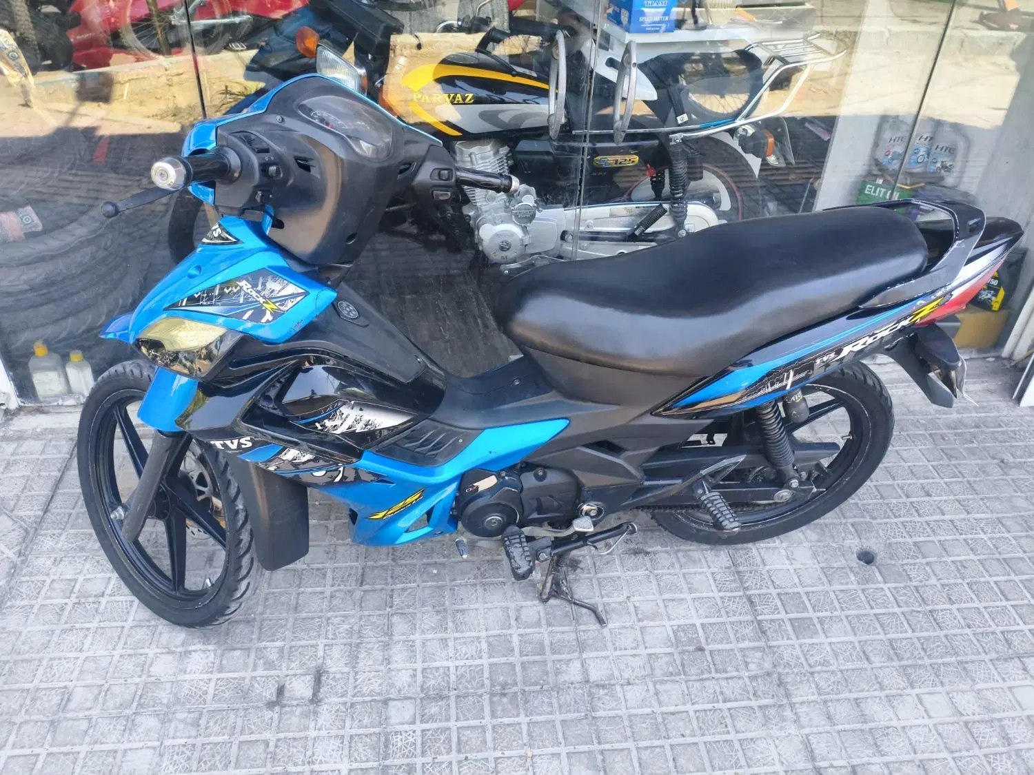 tvs راکز مدل95|موتورسیکلت|اصفهان, پروین|دیوار