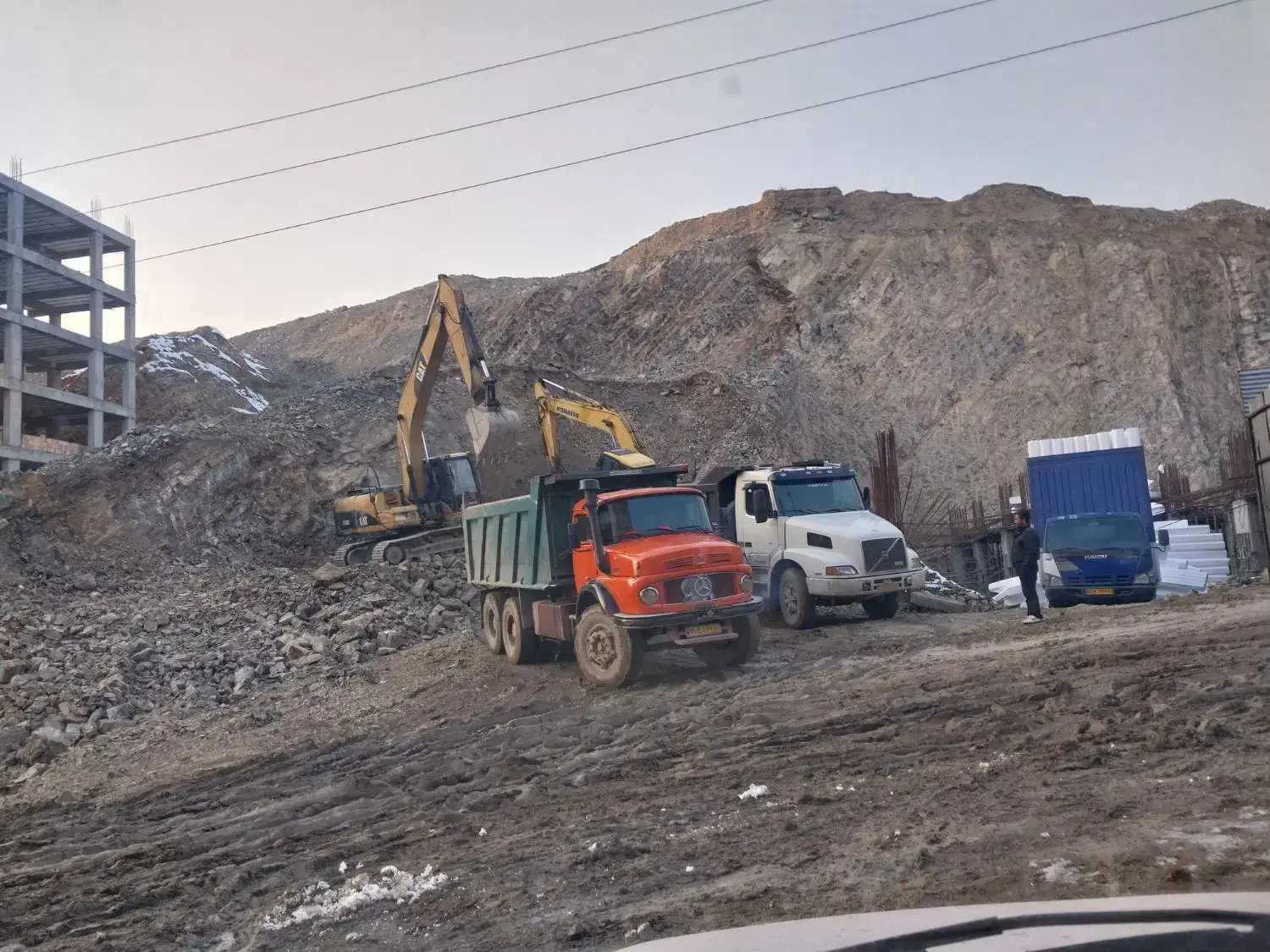 خاکبرداری سنگبرداری|خدمات پیشه و مهارت|پردیس, فاز ۵|دیوار