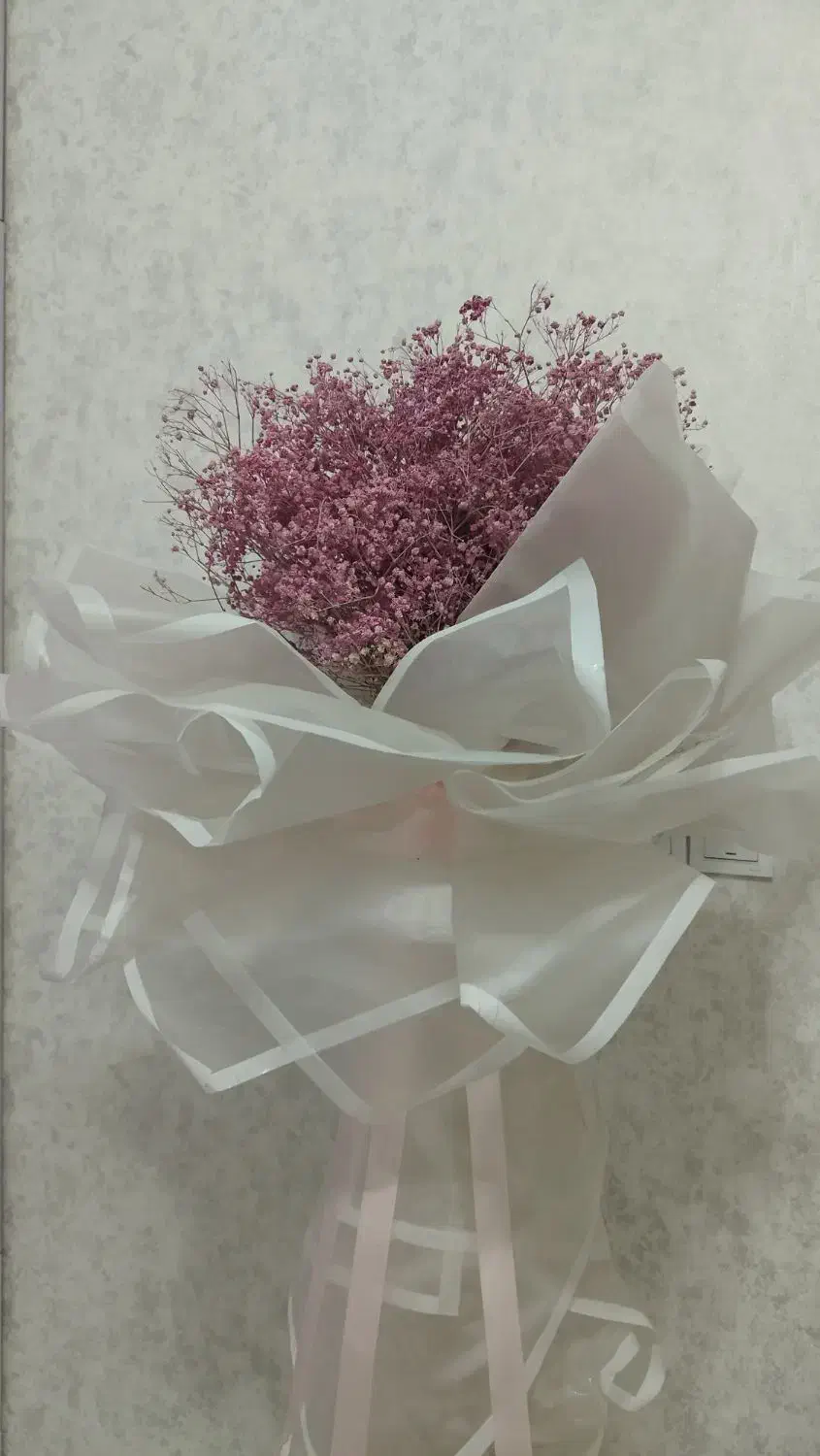 گل ژیپو بزرگ|گل مصنوعی|کرج, دهقان ویلا|دیوار