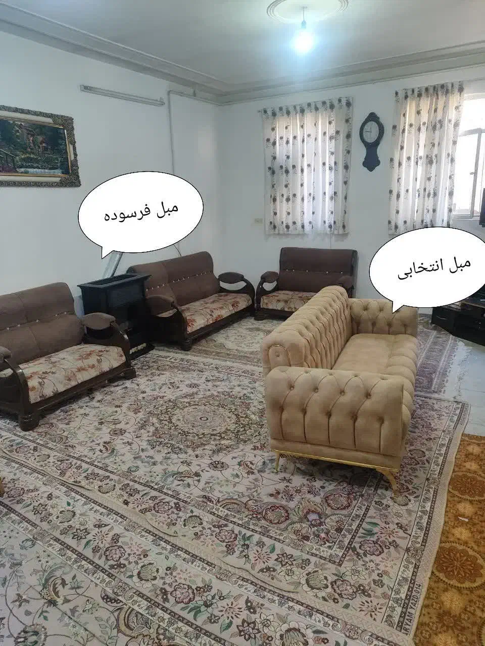 مبل فرسودتو بیار مبل نو ببر|مبلمان خانگی و میز عسلی|کاشان, فاز ۲ ناجی آباد|دیوار