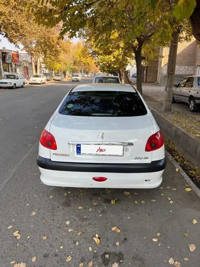 206 sd  v8|خودرو سواری و وانت|خوی, |دیوار