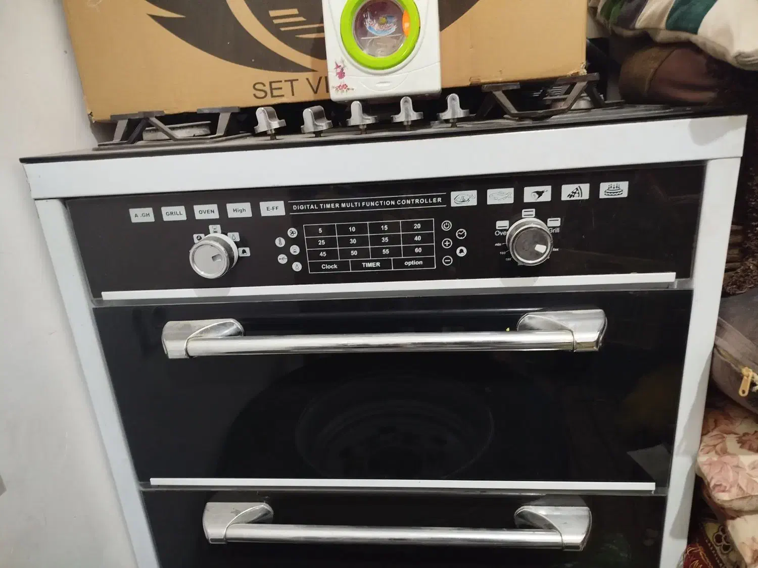 گاز طرح فر 5شعله|اجاق گاز و لوازم برقی پختوپز|رضویه, |دیوار