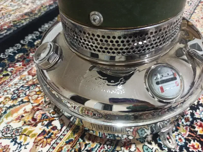 چراغ نفتی قدیمی آکبند کاسه برنجه|کلکسیون اشیاء عتیقه|سنندج, |دیوار