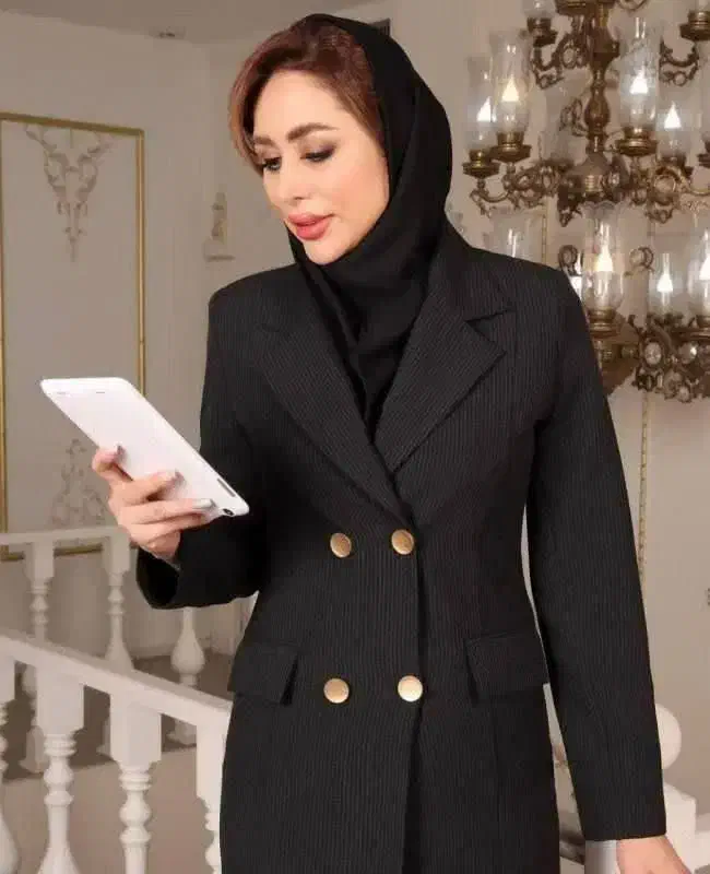 مانتو و شلوار ۴ دکمه شیک|لباس|فومن, |دیوار