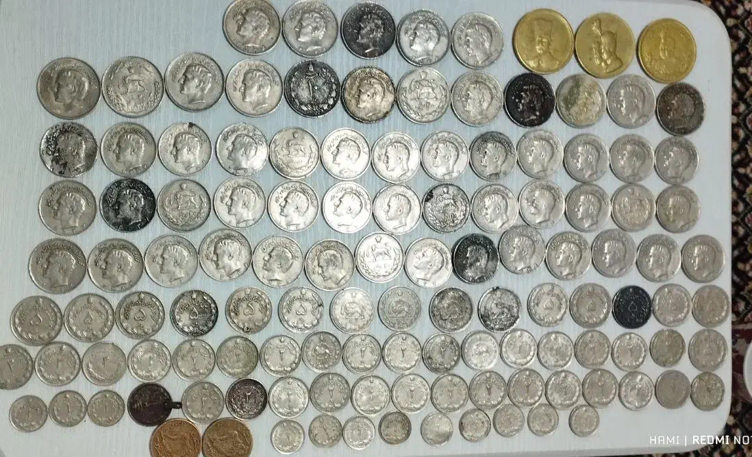 سکه پهلوی|کلکسیون سکه، تمبر، اسکناس|دورود, |دیوار