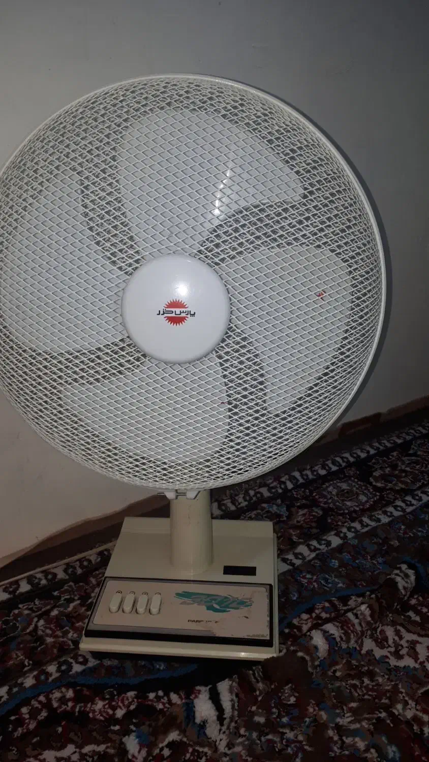 پنکه پارس خزر موتور بزرگ ژاپن|پنکه و تصفیه‌کنندهٔ هوا|قم, مسجد امام حسن|دیوار