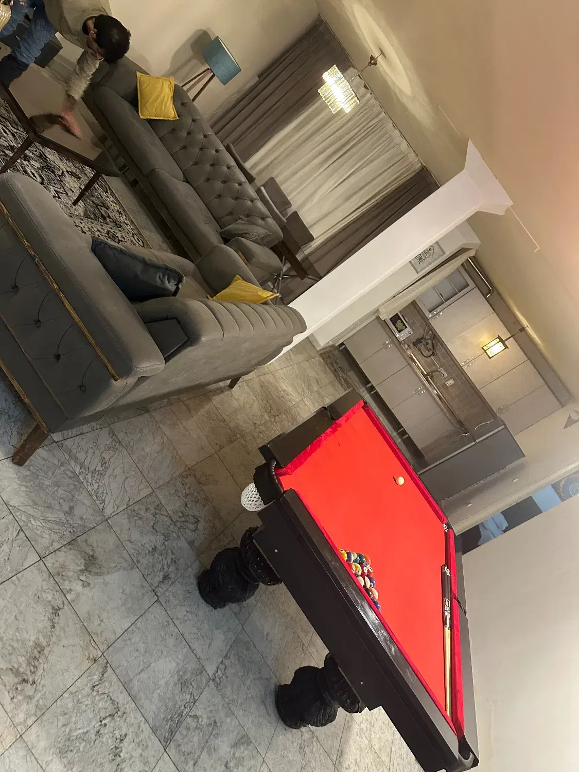 آپارتمان مبله یوسف آباد دو خوابه جکوزی و بیلیارد|اجارهٔ کوتاهمدت آپارتمان و سوئیت|تهران, توحید|دیوار